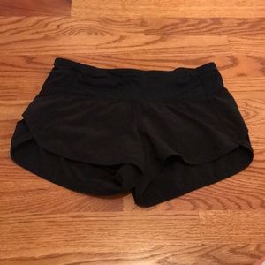 Lululemon bundle speed shorts: pink and black